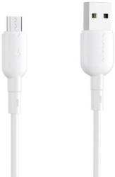 Vipfan Cablu USB la Micro USB Vipfan Colorful X11, 3A, 1m (alb)