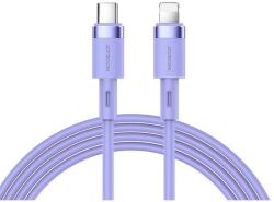 JOYROOM Cablu pentru incarcare si transfer de date Joyroom S-1224N9, USB Type-C/Lightning, PD 20W, 1.2m, Mov