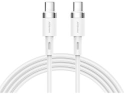 JOYROOM Cablu pentru incarcare si transfer de date Joyroom S-1830N9, 2x USB Type-C, PD 60W, 1.8m, Alb