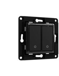 Shelly Intrerupator Shelly 2 butoane - Negru (ALL-KAP-WS2-B)