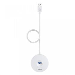 Baseus Adaptor Baseus Rond Box Hub, USB 3.0 , 3x USB 2.0 , 1M, alb