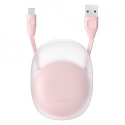Baseus Cablu Baseus Let''s go Little Reunion USB - Lightning cable 2 A 1 m white (CALRN-24)