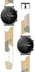 TYPEC Curea de schimb Moro pentru Huawei Watch GT2 Pro silicon camo negru (7)