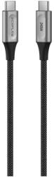 EcoFlow Cablu EcoFlow RAPID PRO USB-C, 240W, Nylon, 1.8 m, Negru/Gri (EFA-240W-C-C-CABLE-EU) - typec