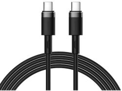 JOYROOM Cablu pentru incarcare si transfer de date Joyroom S-1830N9, 2x USB Type-C, PD 60W, 1.8m, Negru