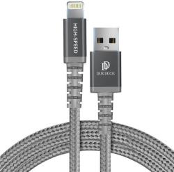 Dux Ducis Cablu date Dux Ducis K-one , Lightning pentru iPhone certificat MFI , 5V , 2.4A , 1m , gri