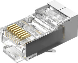 Vention Fisa modulara RJ45 Cat. 5E FTP Vention IDAR0-10, transparenta, 10 buc (056272)