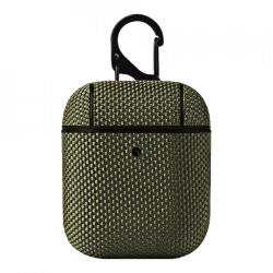 TYPEC Husa casti Airpods 1 / 2 cu carabina , TYPEC , verde