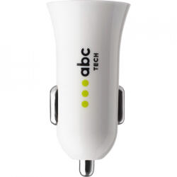 ABC Tech Incarcator Auto cu un port USB si incarcare rapida 5V/1A Alb (127843)