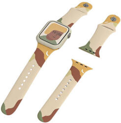 TYPEC Curea de schimb Moro Band pentru Apple Watch 7/6 / SE / 5/4/3/2 (41mm / 40mm / 38mm) camo negru(1)