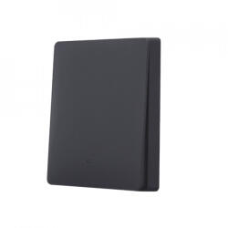 SmartWise Panoul frontal al comutatorului de perete SmartWise, negru, 1 buton (SMW-ALK-BB1)