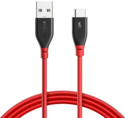 BlitzWolf Cablu de date USB 2.0 - Type-C AmpCore BlitzWolf BW-TC12 1m , rosu