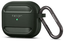 SPIGEN Husa casti SPIGEN RUGGED ARMOR pentru APPLE AIRPODS 3 VERDE MILITAR
