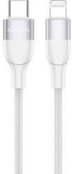 USAMS Cablu de date Type-C to Lightning MJEMS Fast Charging 1.2M - US-SJ330 - alb