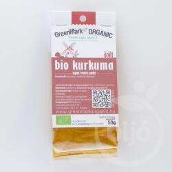 GreenMark Organic bio kurkuma őrölt 50 g - vitaminhazhoz