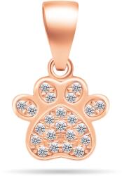 Brilio Silver Pandantiv fermecător bronz cu pietre de zircon Lăbuță PT85R