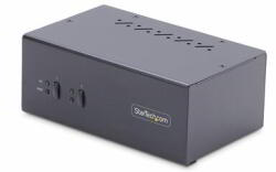StarTech - 2 portos, dupla monitoros DisplayPort KVM kapcsoló - P2DD46A2-KVM-SWITCH (P2DD46A2-KVM-SWITCH)