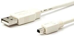 Logo USB-kábel (2.0), USB A hím - 4-tűs hím, 1, 8 m, fehér, buborékcsomagolás, MITSUMI, KIÁRUSÍTÁS