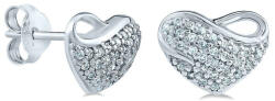 Silvego Ezüst szív fülbevaló JJJFNJE0039