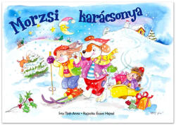 Napraforgó Könyvkiadó Tóth Anna: Morzsi karácsonya kifestő (9789634457022) - jateknet