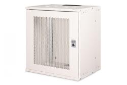 ASSMANN Dulap de rețea montat pe perete 19" 12U, SOHO PRO 595 x 540 x 400 mm, ușă perforată, gri, neasamblat, 60 kg (DN-49210)