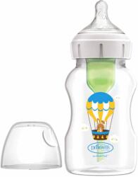 Dr. Brown's Шише Dr. Brown’s - Options+, Anti-Colic, Wide-Neck, Балони, 330 ml (72239325759) - ozone