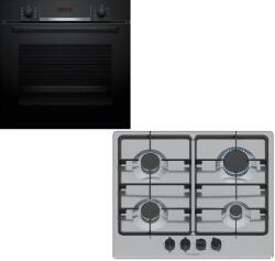Bosch HBA534EB3 + PGP6B5K60 Beépíthető sütő+főzőlap szett (HBA534EB3 + PGP6B5K60)