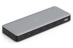 ASSMANN Stație de docare USB-C cu 13 porturi, max. 4K/60Hz cu HDR, HDMI, DP, max. 3 monitoare (MST), USB-C 3.2 Gen 2, Ethernet Gigabit (max. 2.5G), Audio, DC 150W (DA-70918)