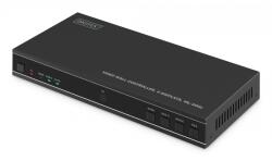 ASSMANN Controler de perete video 1xHDMI/USB-C (DP 1.2a) la 4xHDMI 4K/30Hz, USB-C, Audio 3.5mm, S/PDIF, control RS232 IR, 8 moduri de afișare (DS-55358)