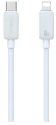 USAMS SJ692USB02 1m Type-C/Lightning 30W fehér adat- és töltőkábel (SJ692USB02)