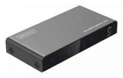 ASSMANN Splitter HDMI 1x2, 4K/60Hz UHD cu HDR, 18 Gbps, HDCP 2.2, EDID (DS-55336)