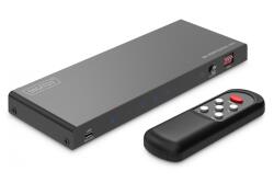 ASSMANN Comutator HDMI 4x1, 8K/60Hz (4: 4: 4) cu HDR, 48 Gbps, HDCP 2.3, Toslink / Stereo, EDID (DS-55335)