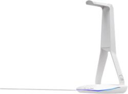 The G-Lab Fejhallgató állvány - K STAND HYDROGEN W (fehér, 2xUSB3.0, 1xUSB-C, műanyag, RGB) (K-STAND-HYDROGEN-W) - techsend
