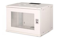 ASSMANN Dulap de rețea montat pe perete 19" 7U, SOHO PRO 370 x 540 x 400 mm, ușă perforată, gri, neasamblat, 60 kg (DN-49208)
