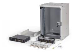 ASSMANN DN-49102-SET Set de rețea SOHO Pro, 254 mm (10") - 9U, 315 x 300 mm (l x î) (DN-49102-SET)