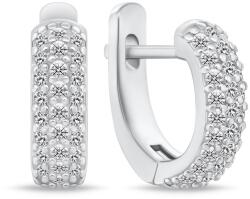 Brilio Silver Bájos ezüst fülbevaló cirkónium kővel EA944W