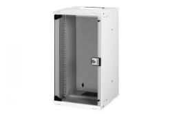 ASSMANN Dulap de rețea montat pe perete 10" 12U, SOHO PRO 595 x 315 x 300 mm, ușă din sticlă, gri, neasamblat, 30 kg (DN-49104)
