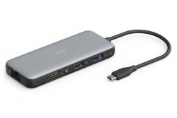ASSMANN Stație de docare USB-C cu 7 porturi, max. 4K/60Hz cu HDR, HDMI, USB-A 3.2 Gen2, Ethernet Gigabit, SD/Micro SD, PD 100W (DA-70914)