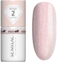 Semilac Easy Off Step 2 gél körömlakk UV / LED-es lámpákhoz árnyalat Glazed Milk 7 ml