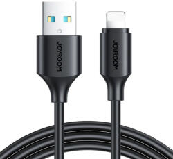 JOYROOM USB-A Lightning kábel Joyroom S-A9, 18W, 2.4A, 1m, Fekete