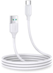 JOYROOM Cablu de date Joyroom S-UC027A9, USB/USB Type-C, 3A, 1m, Alb (6956116733308)