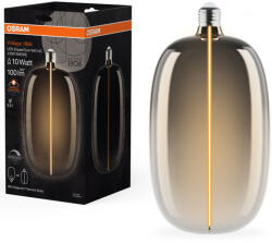 OSRAM E27 LED 4, 8W, 100 lm, 1800 K, candlelight, dimmelhető, füstszínű üveg-10 W izzó helyett - Magnetic Vintage dim Classic Elipse/Oval WG145 Smoke filament (4058075836488)