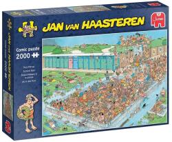 Jumbo 2000 db-os puzzle - Pool Pile-Up, Jan van Haasteren (20040) (20040)
