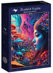 Bluebird Puzzle 500 db-os puzzle - Mushroom World (90955) (90955)