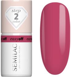 Semilac Easy Off Step 2 gél körömlakk UV / LED-es lámpákhoz árnyalat Pink Coral 7 ml