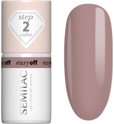 Semilac Easy Off Step 2 gél körömlakk UV / LED-es lámpákhoz árnyalat Mocha Cream 7 ml