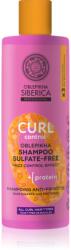 Natura Siberica Oblepikha Siberica Curl Control șampon cu proteine pentru păr creț fără sulfat 400 ml