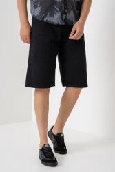 Jack & Jones Jack & Jones, Farmer rövidnadrág középmagas derékrésszel, Fekete, XL (12277167-BLACK-XL)
