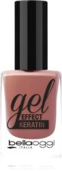 bellaoggi Gel Effect Keratin Nail Polish körömlakk árnyalat Nude Petal 10 ml