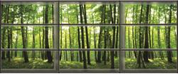 DEGRETS Fotótapéta DEGRETS 83716 Kilátás az erdőre 3D panoráma 3XL textil, 219x624cm (83716)